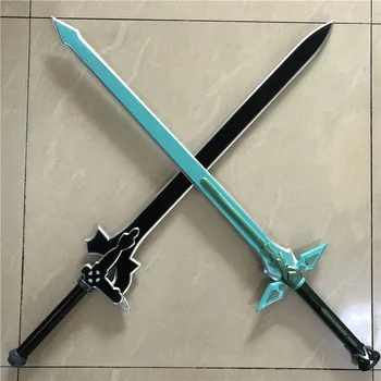 80 cm Sword Art Online SAO 1:1 Asuna Orožje Ukrep Slika Kirigaya Kazuto Elucidator/Temno Repulser Cosplay Meč PU Pene Otroci Igrače