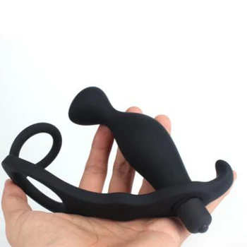 Vibracijska Analne kroglice Butt plug Prostata masaža obroč vibrator Gay Sex igrače za moške Erotične igrače Anillo pene