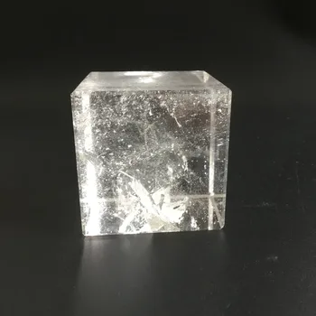 Naravni jasno quartz crystal cube kristalno carving kocke, za dekoracijo,