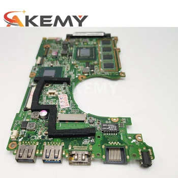 Akemy X202E mainboard Za ASUS S200E X202E X201E X202EP Vivobook Motherboard REV2.0 Test delo I5 CPU RAM 4G