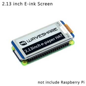 Raspberry Pi 2.13 palčni zaslon E-ink Zaslon Klobuk 250x122 Resolucija e-Knjiga SPI Zaslon za Raspberry Pi 4B/3B+/3B/3A+/Nič za Arduino