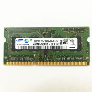Samsung ddr3 2gb ram 2GB 1RX8 PC3-10600S-9-10-ZZZ DDR3 2GB 1333 Laptop memory 1,5 V 204pin