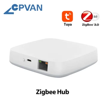 CPVAN Zigbee Smart Prehod Središče Brezžični Infrardeči Detektor Smart Home Security Protivlomni Alarm Senzor za Vgradnjo PIR Vrata&Okno