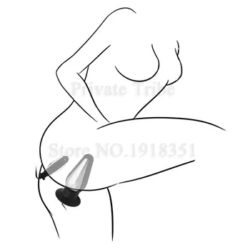 Igre za odrasle USB Polnjenje Električnega Udara Dvojno Big Analni Butt Plug Elektro Šok Vagine, Anusa Plug Sex Igrače Za Ženske, Moške