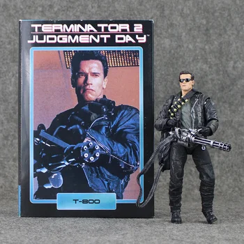 17 cm NECA Terminator 2 T-800 Dejanje Slika Pescadero Sodba Dan Bolnišnici Lutka PVC Model Igrača