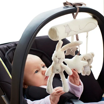 Otroške igrače otroška mobilni jaslice ropota 0-12 mesecev razvoj igrača za novorojenčke toddlers klopotec otroci dojenčki infant avto sedež