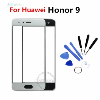 Za Huawei Honor 9 Zaslon na Dotik Sprednje Steklo Objektiva, Zaslon na Dotik, Plošča Za Huawei Honor 9 Sprednji Zunanji steklo Zaslona STF L09 AL00