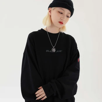 Harajuku Odsevni Tisk Flis Pulover S Kapuco Sweatshirts 2020 Hip Hop Priložnostne Hooded Vrhovi, Mens Moda Hoodie