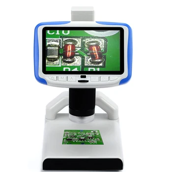 5 palčni LCD Digitalni Mikroskop 1080P Mikroskopom Video Snemalnik 200X Povečavo z Brezžično IR Daljinski