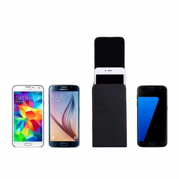Moda Univerzalna Torbica, Usnjena torbica 4.8/5.2/5.5/6.3 palca za iPhone, Samsung Huawei Xiaomi Opremljena primere telefon Vrečko Pasom Primeru