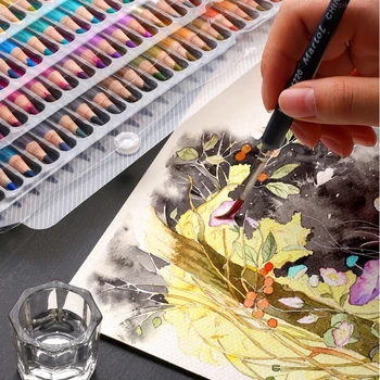 Premium Mehko Jedro 180 Akvarel svinčnik, Vodne Barve Svinčnik Set za Odrasle Kolorit Knjige, Risanje Akvarel