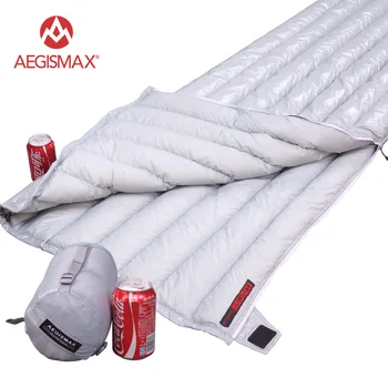 AEGISMAX Podaljšali Ultralahkih Ovojnico vrsta Belih Gosi Navzdol Kampiranje, Pohodništvo Prostem Spalne Vreče 200X82cm