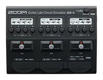 Zoom gce-3 kitara multi učinek naprave, multi efekt pedal, USB avdio vmesnik za kitaro in Bas Kitaro NOVA