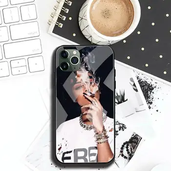 Kajenje dekle Rihanna Drake Telefon Primeru Kaljeno Steklo Za iPhone 12 max pro mini 11 XR Pro XS MAX 8 X 7 6S 6 Plus SE 2020 primeru