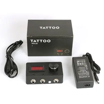 Tatoo napajalna Napetost Transformatorja LED Digitalni Tatoo Napajanje z Adapterjem za Tuljavo in Rotacijski Tatoo GunTattoo Stroj