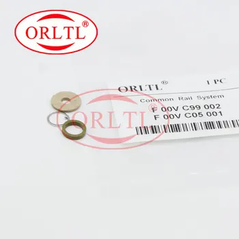 ORLTL F 00V C99 002 Dizelsko Gorivo Injektor Tesnilni Obroči Jekleno kroglico Premera 1.34 mm F00VC05001 Za 0445120 Serije