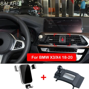 Kompakten Avto Pametni Telefon, Držalo Za BMW X3/X4 18-20 Zraka Vent Snap-vrsta GPS, Mobilni Telefon, Nosilec, Stojalo Auto Dodatki Notranjost