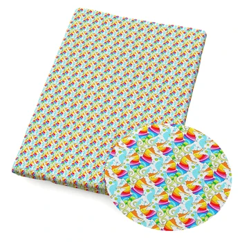 50*145 cm Živali Natisnjeni Bombažne Tkanine za Tkiva Otroci Doma Tekstilne Mozaik Krpo DIY Šivanje Quilting Materiala,c12302
