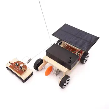 Sončne Energije Brezžičnih RC Avto Igrača Študentov naravoslovno Izobraževanje DIY Preizkus Modela