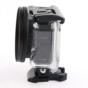 6 v 1, 58mm Filtri za GoPro Hero 7 6 5 Črni Vodotesno Ohišje Potapljanje UV CPL Rdeča Vijolična Filter za Go Pro 7 Opremo Niz
