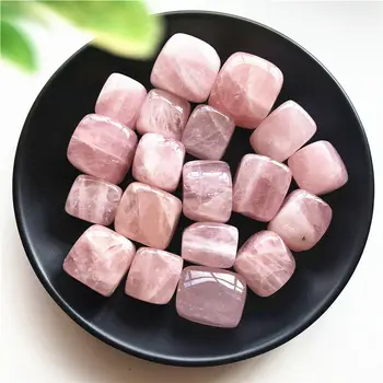 100 g 10-30mm Naravnih Pink Rose Quartz Crystal Cube Kamen Rock Žetonov Osebkov Zdravljenje Naravni Kamni in Minerali