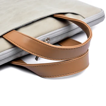 PU Usnje, usnjeni torbi primeru za Macbook air 13 Nepremočljiva Torba za Prenosnik 13.3 14 15.6 inch za Macbook pro primeru prenosnik torba za Moške
