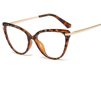 Visoka kakovost Letnik mačka oči očala Za Ženske pregledna, jasno očala okvirji Ženske eye glasses elegantna očala