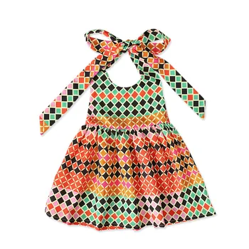 Poletje Afriške Obleke Otroci Modni Tisk Igralne Obleke Baby Dekleta Čipke Dashiki Bazin Moda Otroke Riche Ankara Afriška Oblačila