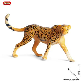 Oenux Original Afriške Divje Živali Simulacije Tiger, Lev Hippo Akcijska Figura Model Figur Izobraževanje Darilo Za Rojstni Dan Otrok Igrače