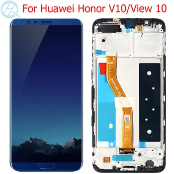 Prvotni Pogled 10 LCD Za Huawei Honor V10 Zaslon Z Okvirjem 5.99