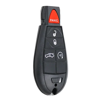 4+Panike 5 gumbi za vstop brez ključa za Daljinsko Tipko 433MHZ z PCF7941 čip Za Chrysler 300 Dodge Charger FCC ID: M3N5WY783X/ IYZ-C01C