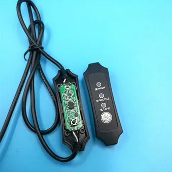 10pcs USB Tri Žice Regulacijo Temperature Stikalo za Čas, 3 Barvna Lučka DC Glavo Hitrost za Prilagoditev Linije Lučka Stikalo