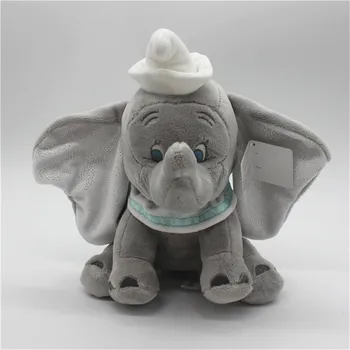 1piece 28 cm=11inch, ki plujejo pod Dumbo Slon Pliš Igrače Plišaste Živali Mehke Igrače Dumboo Leteči Slon polnjene lutka