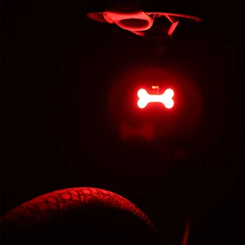Izposoja Svetlobe Multi Razsvetljavo Načini USB Charge Kolo Led Bliskavica Rep Zadaj Kolesa, Luči za Gore Bike Sedežna