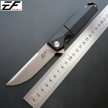 Eafengrow EF71 58-60HRC D2 Rezilo G10 Ročaj Zložljiv nož za Preživetje Taborjenje orodje Lov Žepni Nož taktično eos prostem orodje