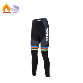 Moške športne tople zimske kolesarske hlače kolesarske hlače za kolesarjenje 9D gel blazinico kolesarska oblačila kolesarska gorsko kolo hlače