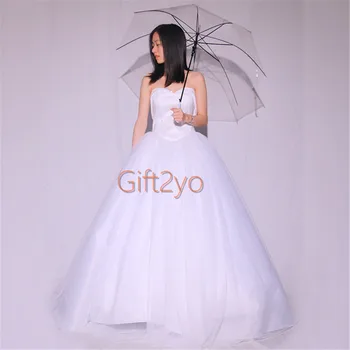 App nadzor Luksuzni LED Obleko za poroko sveti Poročne Obleke svjetlovodni Formalnih Obleke Svetlobna Banket pametno nositi Obleke