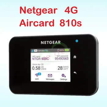 Staro in uporabljajo odklenjena netgear ac810 4g usmerjevalnik wi-fi 4g wifi dongle lte Wireless Aircard 810S LTE wifi usmerjevalnik kartice sim