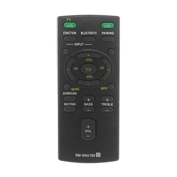 2AAA IR Neposredno Zamenjate Daljinski upravljalnik RM-ANU192 z Bluetooth gumb SUB Za Sony Soundbar RM-ANU191 HT-CT60BT SA-CT60BT