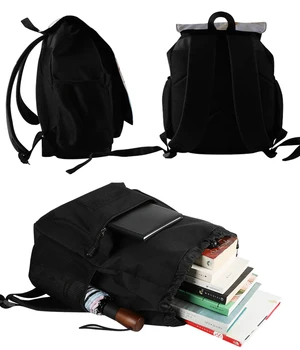 Zamenljive multi-picture Gotike tiskanje nahrbtnik ženske moške potovalna torba Grozno Lobanja, Tiskanje študent laptop torba