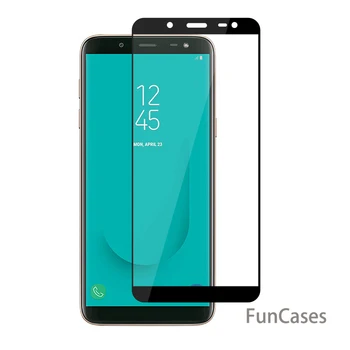 Pokrovček Za Samsung Galaxy J6 Plus 2018 Primeru Kaljeno Steklo Za Samsung J4 Plus A8 A7 2018 J8 J4 J6 2018 A750 7 J 6 4 Steklene Film