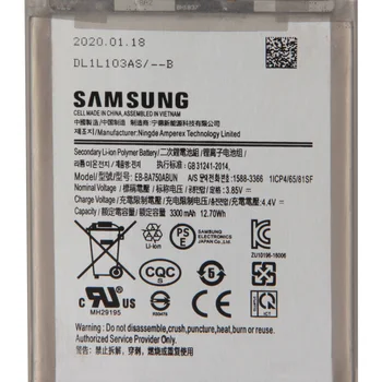 SAMSUNG Original Nadomestna Baterija EB-BA750ABU Za Samsung Galaxy A7 2018 različica SM-A730x A730x SM-A750F A10 3300mAh