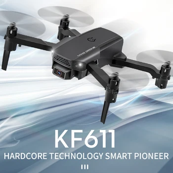 2020 NOVO KF611 True HD 4k Širokim Kotom Fotoaparata 1080P WiFi fpv brezpilotna letala Fotoaparat Quadcopter Višina Ohraniti Brnenje Kamera Igrača Dron