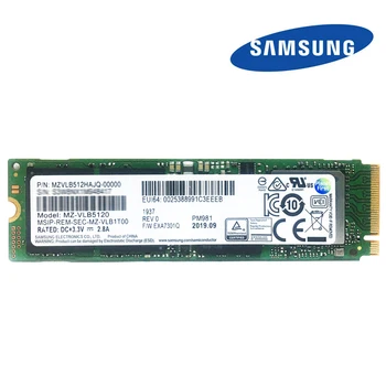 Original ssd nvme samsung PM981 Notranji pogon ssd 256GB 512GB 1TB M2 SSD PCIe 3.0 x4 NVMe Prenosnik