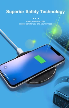 Brezžični Polnilnik Sprejemnik za Huawei Mate30 Pro Mate 20 P20 V10 v20 P Smart 2019 10W Hitro Polnjenje Pad Qi Brezžično Polnjenje