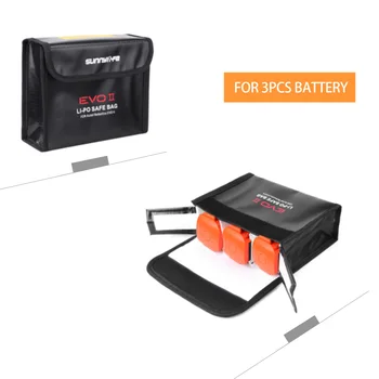 Prenosni LiPo Baterije Varnost Vrečko za Shranjevanje Toplote, Odporen Požarno Odporna Zaščita pred Sevanjem za Autel EVO II Brnenje Dodatki