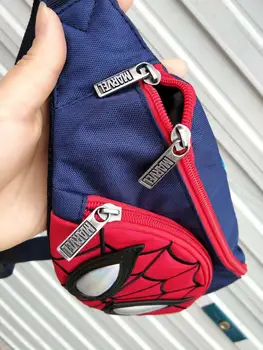 Disney nova risanka pasu paketi žepi otrok messenger bag nahrbtnik spiderman vrečko otroke telefon vrečko prsih vrečko moški
