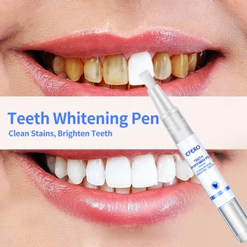 Efero Zob Whitener Gel za Beljenje Zob Pero zobna pasta za Čiščenje zobnih Oblog Tartar Madeže Odstranitev Beljenje Bistvo Zobozdravstveno Nego Ustne votline