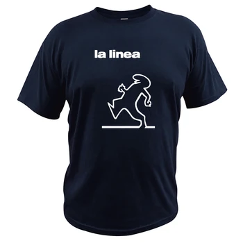Balum La Linea T Shirt Smešno Grafični Veliko Prostora Železnica Tshirt EU Velikost Tee Vrhovi Bombaž Mehko Camisetas