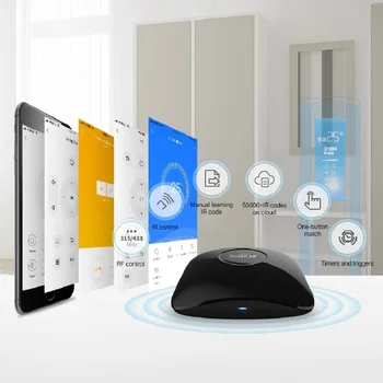 2020 Najnovejši Broadlink RM4 pro IR RF wifi UNIVERZALNI DALJINSKI Pametni Dom, Avtomatizacija dela z Alexa in Google Doma